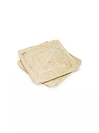 FYNCH HATTON | Tischset 4tlg 33x33cm UTAMU Offwhite | 